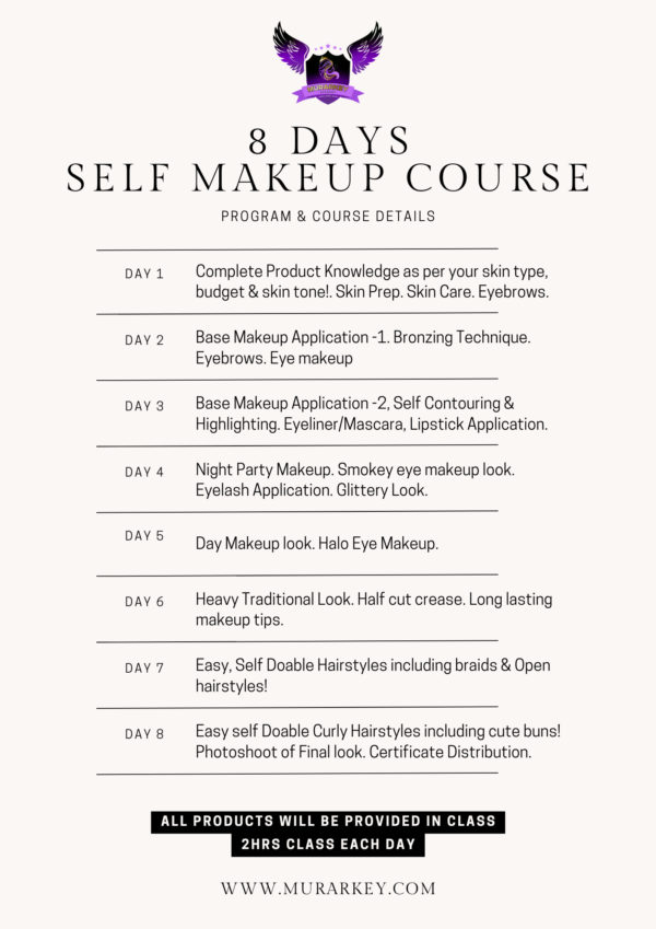 Self Makeup Course